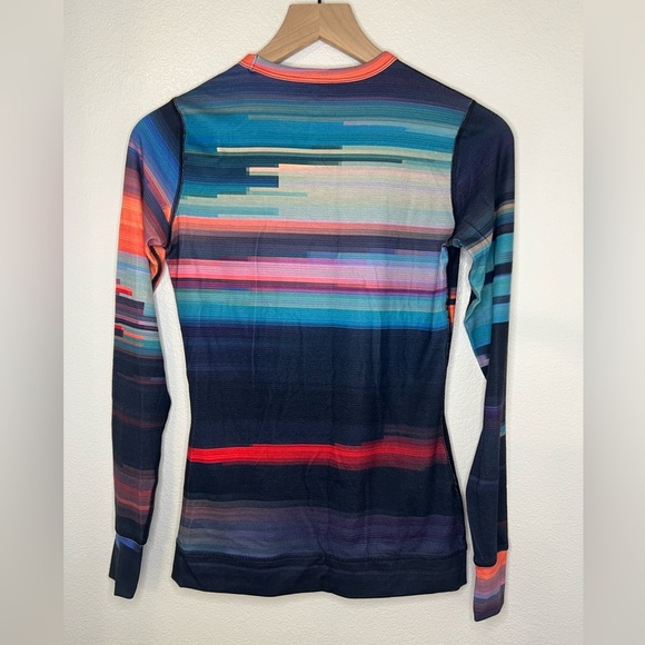 Burton Base Layer Midweight Crew - Coral Flynn Glitch XS - Picture 4 of 11